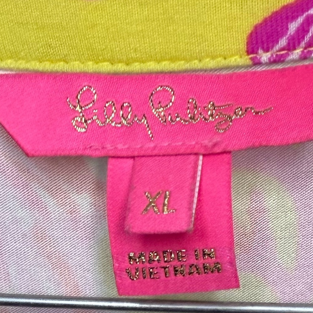 Lilly Pulitzer Pink and Yellow Floral Dress - Picture 3 of 5